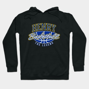 Henry Basketball The Legend Custom Player Your Name Hoodie